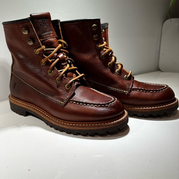 Frye boots Dakota mid lace women’s size 7 - Picture 4 of 7